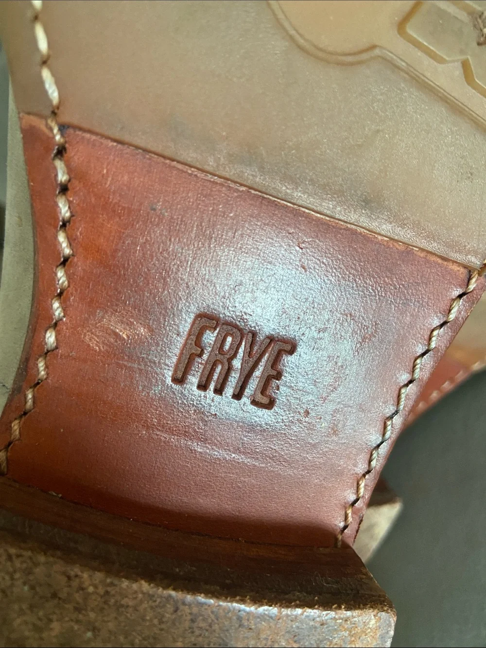 Frye Natalie Light Beige Suede Chukka Boots with 2 Side Zip